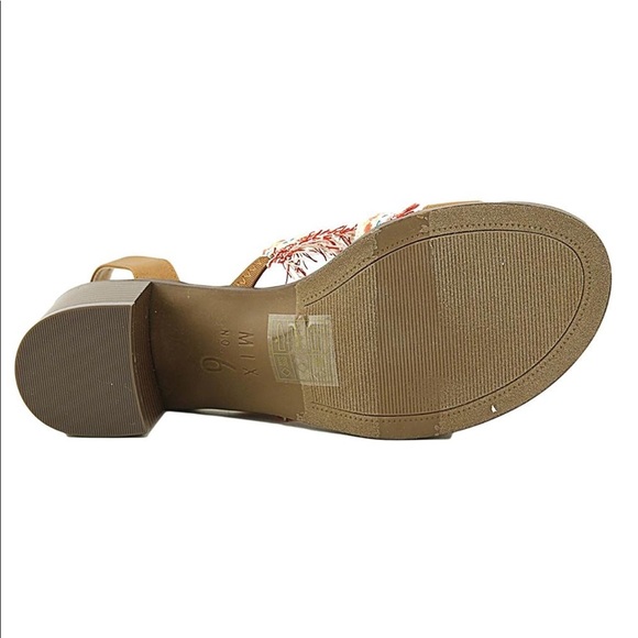 Mix No 6 Lex Women Canvas Multi Color Sandals - Picture 3 of 4